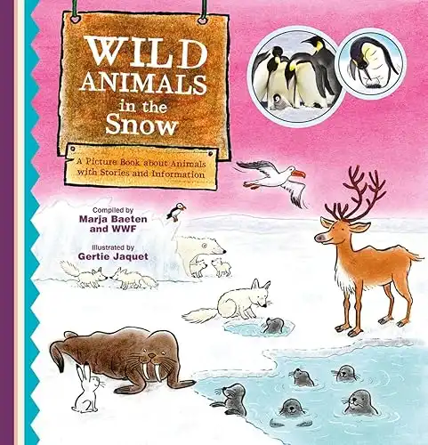 Wild Animals in the Snow. A Picture Book